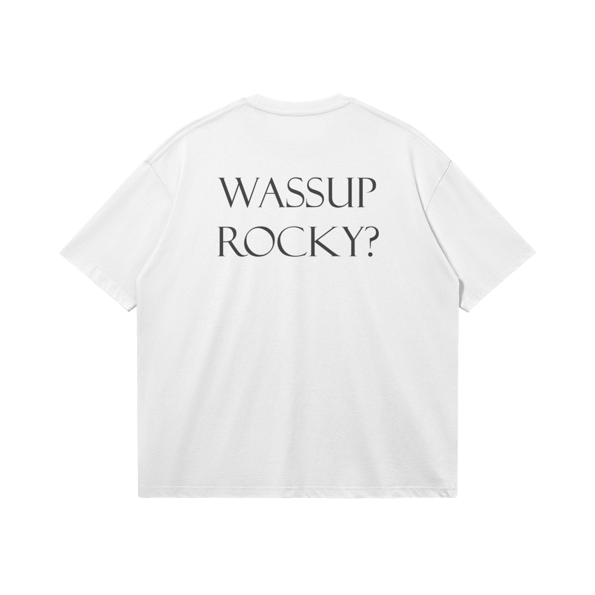 Rihanna "wassup rocky?" t-shirt
