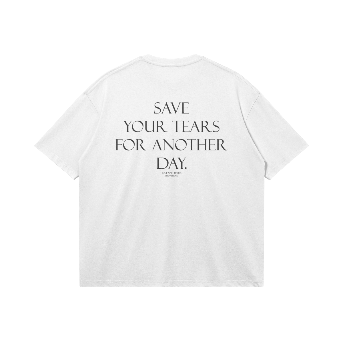 The Weeknd "save you tears" t-shirt