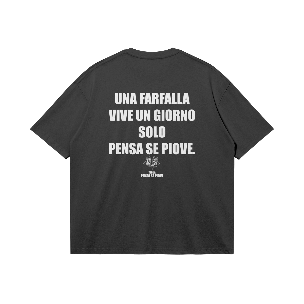 TEDUA "pensa se piove" black