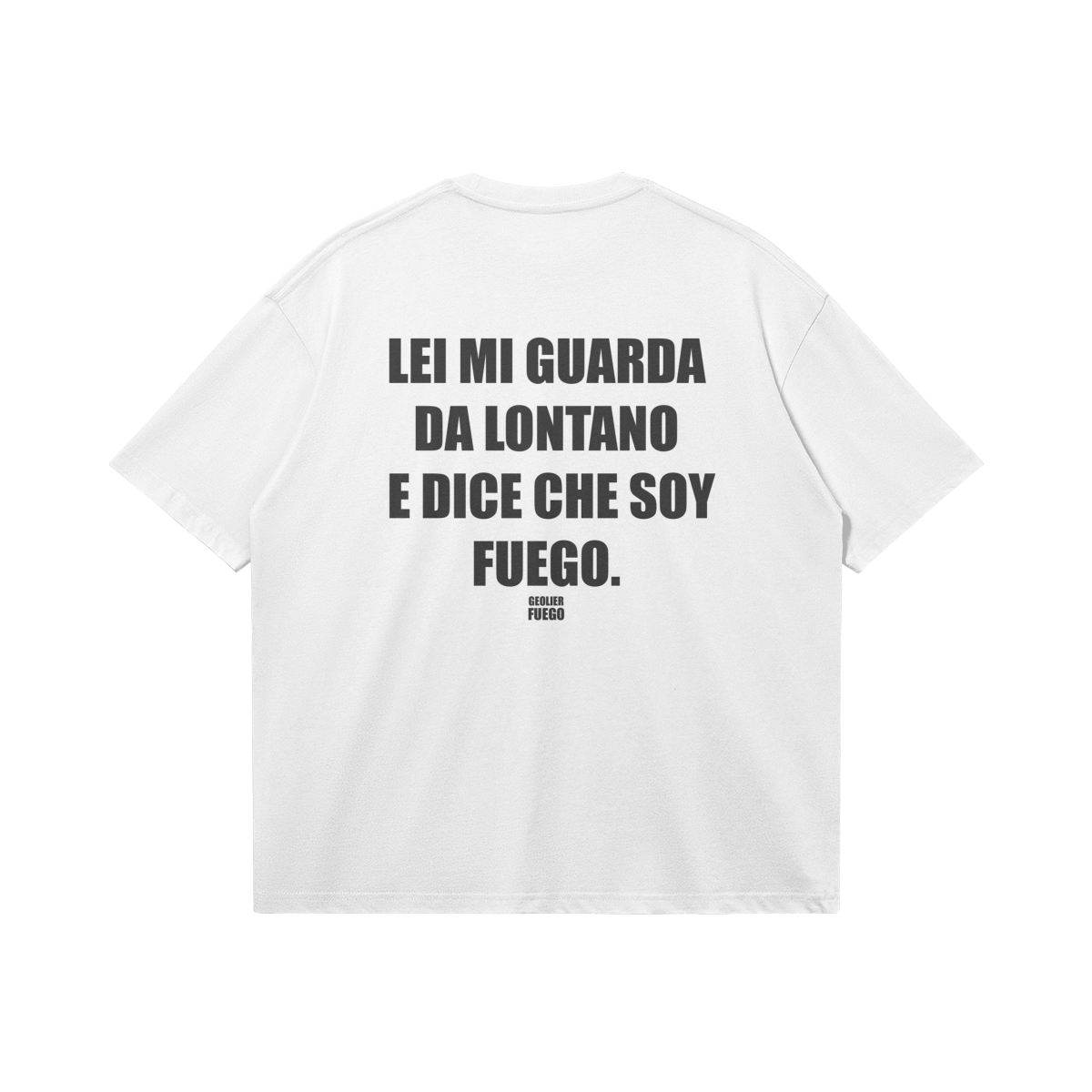 GEOLIER "soy fuego" white