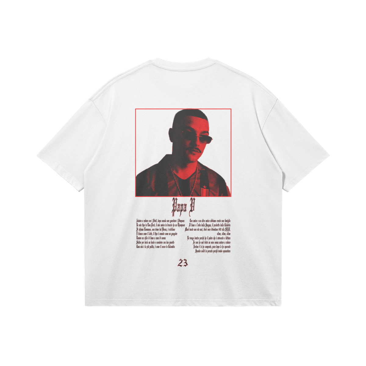Players Club "papaV" graphic tee