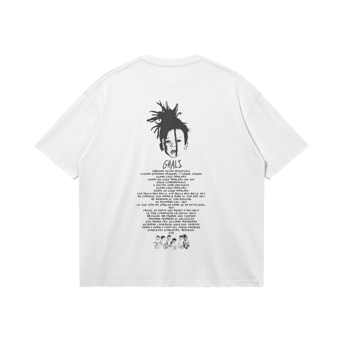 BIMBI "ghali" graphic tee