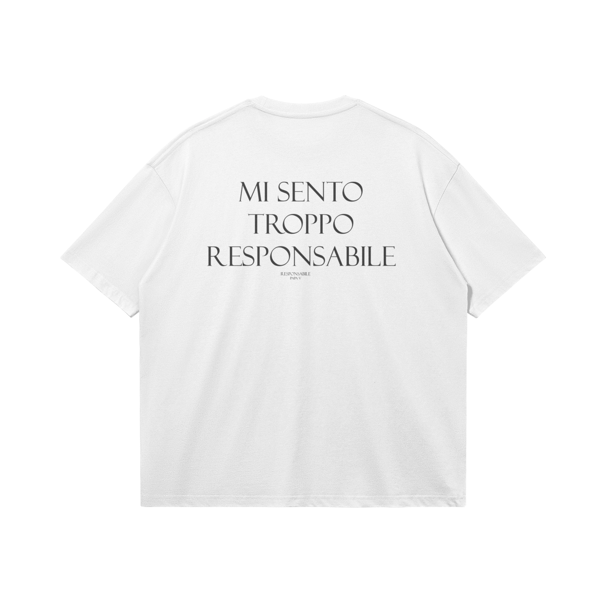 PapaV "responsabile" t-shirt