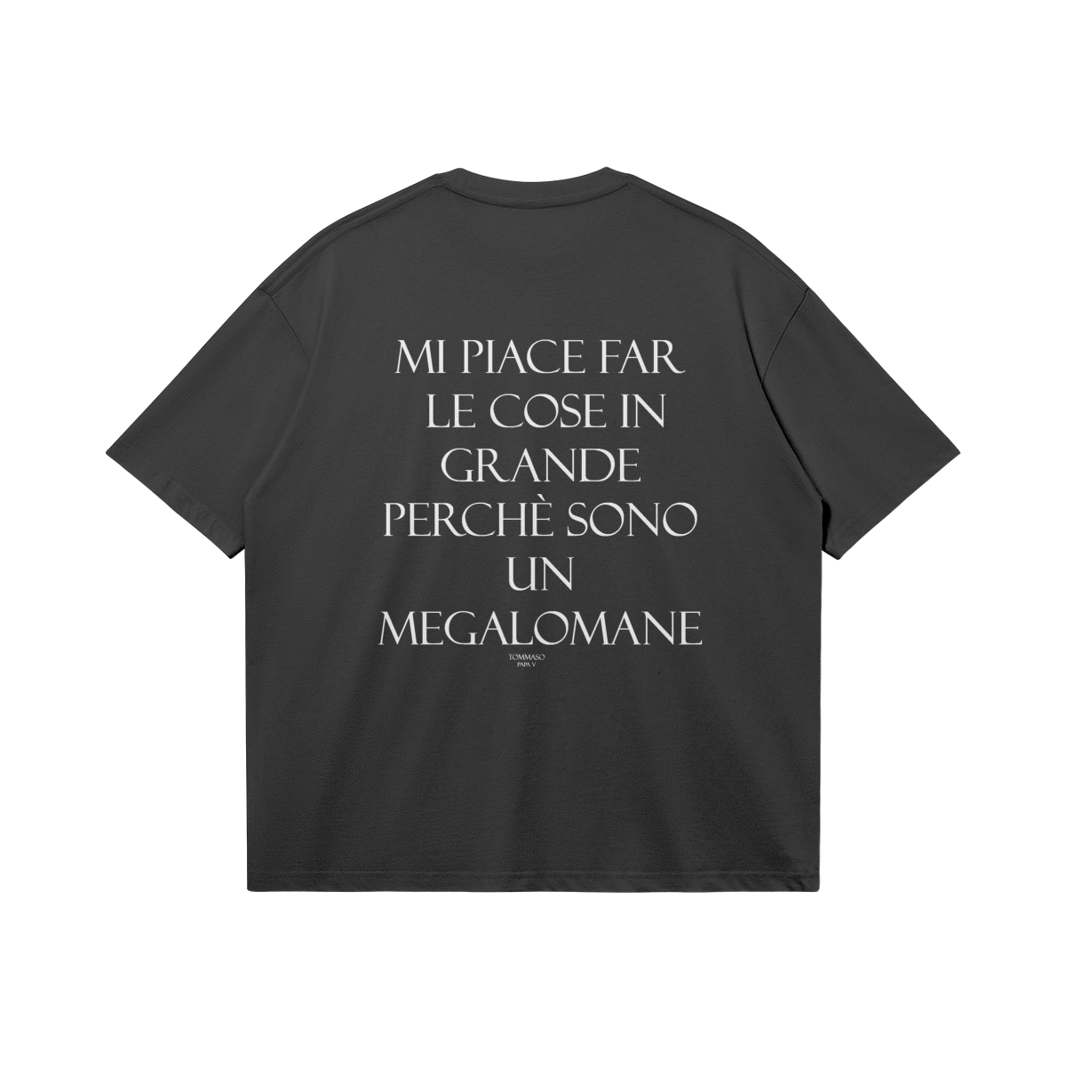 PapaV "megalomane" black t-shirt