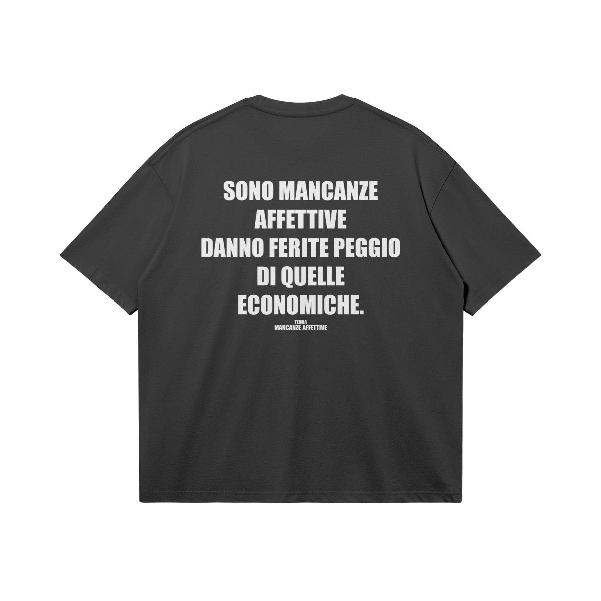 TEDUA "mancanze affettive" black