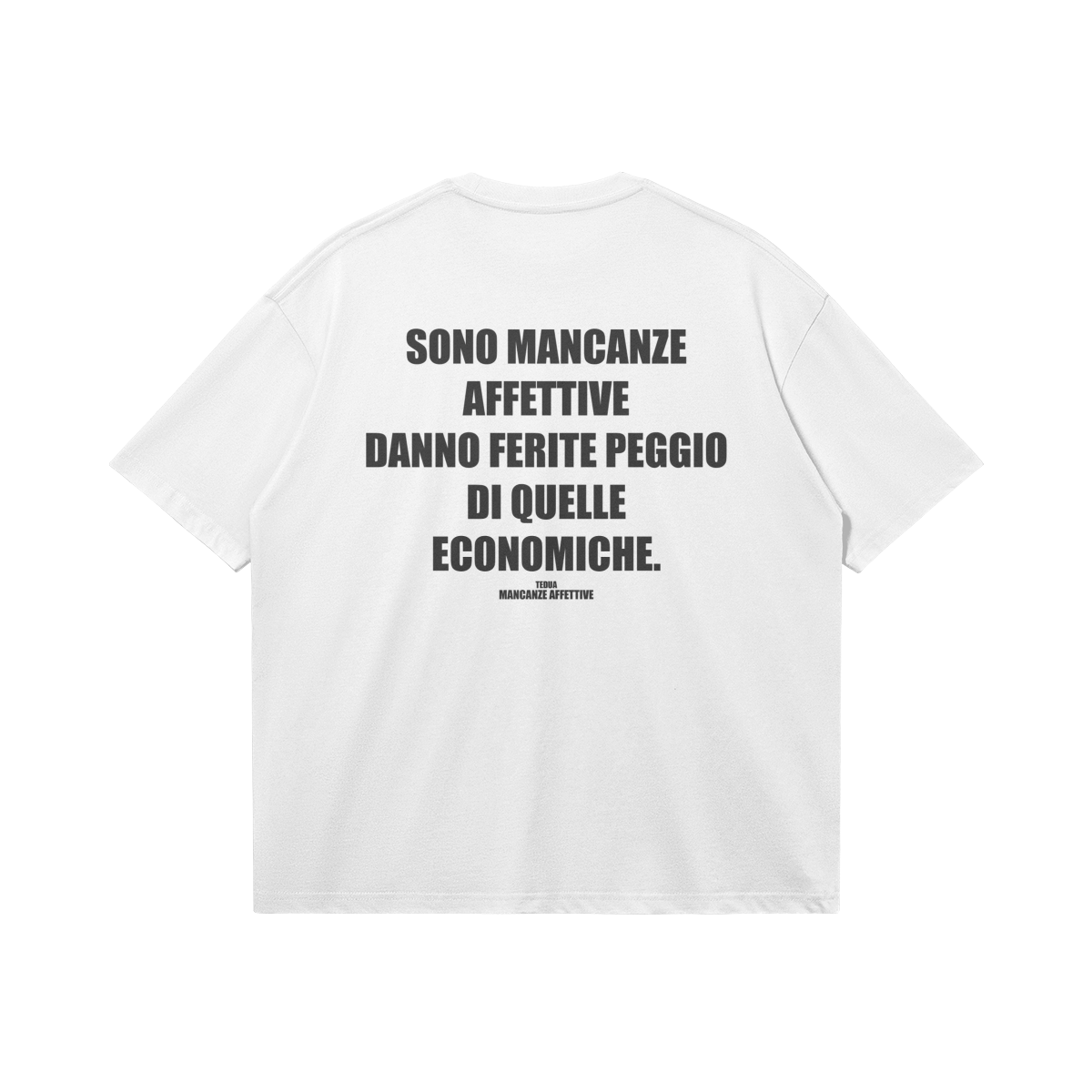 TEDUA "mancanze affettive" white