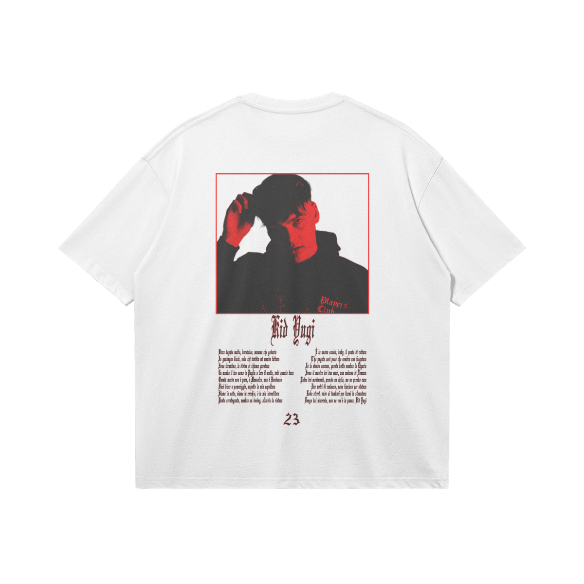 Players Club "kid" graphic tee